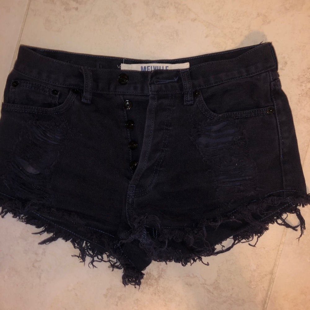 Navy shorts